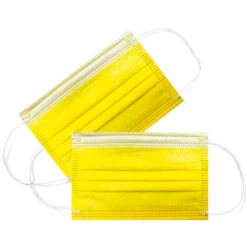 Masque Hygiénique Jetable -Masque Polypropylène à 3 Couches Léger Souple Et Respirant Pince à Nez Protection Faciale Haute Filtration [Non Réutilisable]，Irisfr（5 Couleurs，50pcs） -Protection des voies respiratoires Soldes 46378998 5