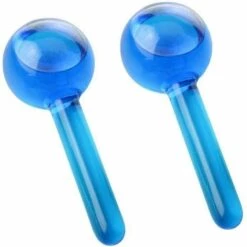 Kueatily Balle De Massage Beauté Hockey Sur Glace 2PCS (bleu Foncé)