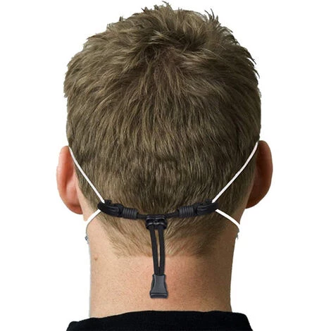 Cordon Lunettes Sport, Cordons Lunettes Homme & Femme, Convertible En Cordon Pour Attache Masque 8 à 37cm Fontainebleau 5Pcs Noir 7 Cordon Lunettes Sport, Cordons Lunettes Homme & Femme, Convertible En Cordon Pour Attache Masque 8 à 37cm Fontainebleau 5Pcs Noir – Image 5