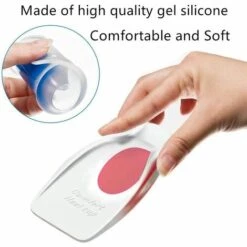 TRIOMPHE Coussinets Pour Talon Gel, Protège Talon Silicone Sport, Semelle Talonnette Gel Coupelles Pour La Fasciite Plantaire 3 Paires -Pointure 35-40 10 TRIOMPHE Coussinets Pour Talon Gel, Protège Talon Silicone Sport, Semelle Talonnette Gel Coupelles Pour La Fasciite Plantaire 3 Paires -Pointure 35-40 -Protection des voies respiratoires Soldes 46607365 4