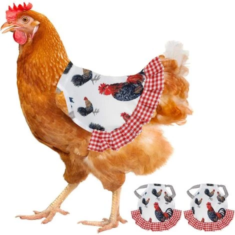 Selle De Poulet Résistante à L'usure,Triomphe Tablier De Poule, Paquet De 2 Thermiques Pour Poules De Volaille 6 Selle De Poulet Résistante à L'usure,Triomphe Tablier De Poule, Paquet De 2 Thermiques Pour Poules De Volaille – Image 4