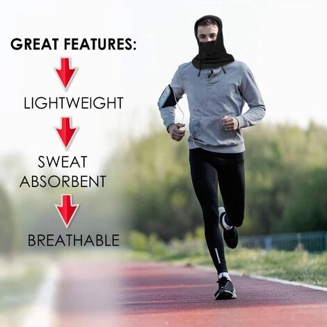 SUPERMARKET Balaclava, 2pcs Cagoules Thermiques En Polaire - Respirante & Chaude,Superma 6 SUPERMARKET Balaclava, 2pcs Cagoules Thermiques En Polaire - Respirante & Chaude,Superma – Image 4