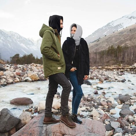 SUPERMARKET Balaclava, 2pcs Cagoules Thermiques En Polaire - Respirante & Chaude,Superma 7 SUPERMARKET Balaclava, 2pcs Cagoules Thermiques En Polaire - Respirante & Chaude,Superma – Image 5