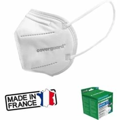 COVERGUARD Boite De 10 Masques Antipoussieres Jetables FFP3 Jetables -Protection des voies respiratoires Soldes 47294814 2