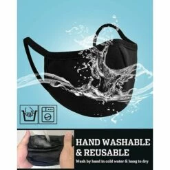 ALMI Lot De 6 Visage Unisexe Réutilisables Pour Le Cyclisme Lavables Et Réutilisables Pour Femmes Et Hommes -Protection des voies respiratoires Soldes 47747936 3