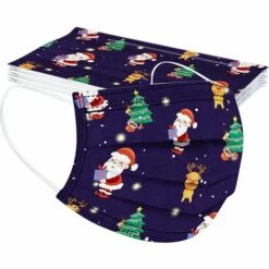 TANABATA 50Pcs Enfant Jetable 3 Couches Filtre. Mignonne Facial Imprimé Sport Anti-poussière Les Extérieurs Bandana.Confortable Respirable écharpe Animaux -Protection des voies respiratoires Soldes 47812556 3