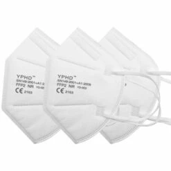 SUN FLOWER 25 Stück FFP2 Atemschutzmaske --FFP Maske, Atemschutzmaske Einweg, Filtertechnologie Für Einfaches Atmen