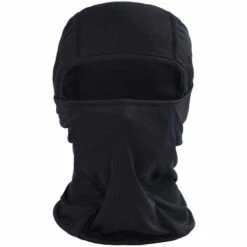 Masque Facial , Polyvalent Respirant Doux Coupe-vent Moto Vélo Cagoule Tactique Capuchon Masque De Ski élastique Chapeau Taille Universelle Fontainebleau 2Pcs Noir