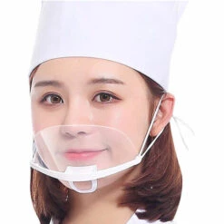 VERSAILLESFR 10pcs Visière De Protection Réutilisable En Blanc - Couvre Bouche Et Nez Facial - Protection Visage Anti-Salive Anti-Eclaboussure Facial Protection Pour Homme Femme, -Versailles 10 VERSAILLESFR 10pcs Visière De Protection Réutilisable En Blanc - Couvre Bouche Et Nez Facial - Protection Visage Anti-Salive Anti-Eclaboussure Facial Protection Pour Homme Femme, -Versailles -Protection des voies respiratoires Soldes 48635954 4