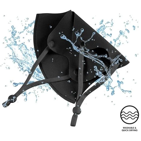 SUPERMARKET Lot De 3 Masques Réutilisables En Tissu Pour Enfants, Avec Boucles D'oreilles, Respirants, Doux, Lavables, Durables Pour Un Usage Public Quotidien, Noir,Superma 7 SUPERMARKET Lot De 3 Masques Réutilisables En Tissu Pour Enfants, Avec Boucles D'oreilles, Respirants, Doux, Lavables, Durables Pour Un Usage Public Quotidien, Noir,Superma – Image 5