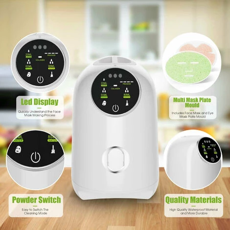 DONTODENT Machine à Masques, Automatisation Complète De Diffusion Vocale De Collagène De Légume De Fruit Naturel De DIY Faisant Le Masque 4 DONTODENT Machine à Masques, Automatisation Complète De Diffusion Vocale De Collagène De Légume De Fruit Naturel De DIY Faisant Le Masque – Image 2