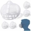 Supports De Internes 3D En Silicone Pour Masque,Betterlife Cadre Intérieur,Support De Protection Pour Rouge à Lèvres RéUtilisable Et Lavable Translucide-10 PièCes -Protection des voies respiratoires Soldes 48925120 1
