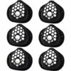 Lot De 6 Supports 3D En Silicone Pour Masque, Betterlife Rouge à Lèvres, Support Intérieur De Coussin (noir) -Protection des voies respiratoires Soldes 48925121 1