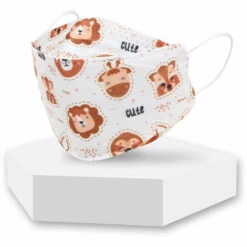 THSINDE Masque KF94, 50 Pièces Masques Imprimé Filtrant , 4 Couches De Protection Respirant W