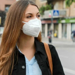 SHOPSTORY FFP2 MASK : Pack De 5 Masques FFP2 Jetables Norme EN149:2001+A1:2009