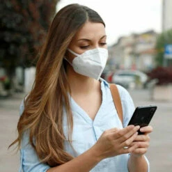 SHOPSTORY FFP2 MASK : Pack De 5 Masques FFP2 Jetables Norme EN149:2001+A1:2009 -Protection des voies respiratoires Soldes 49788488 5