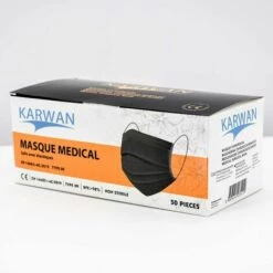 Masque Noir Type IIR - Multiroir 11 Masque Noir Type IIR - Multiroir -Protection des voies respiratoires Soldes 49951036 5