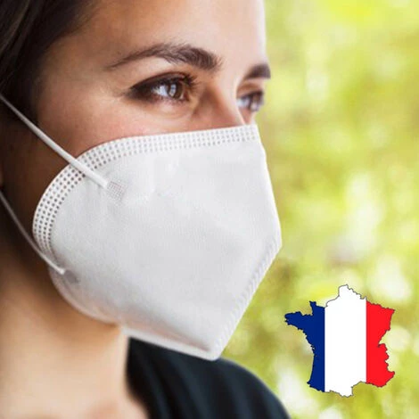 SHOPSTORY SANITRADE FFP2 : Boîte De 30 Masques FFP2 Jetables Norme EN149:2001+A1:2009 - FRANCE 3 SHOPSTORY SANITRADE FFP2 : Boîte De 30 Masques FFP2 Jetables Norme EN149:2001+A1:2009 - FRANCE