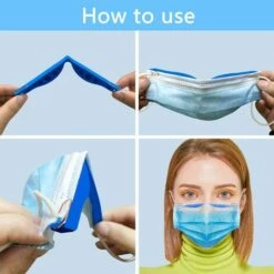 Coussinets Pont De Nez Anti-buée, Réutilisables En Silicone Clips De Nez Pour Masque, Pour éviter La Buée Sur Les Lunettes Fontainebleau 10Pcs -Protection des voies respiratoires Soldes 50922610 5