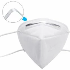 Bandes Pont De Nez Support Métallique Support Métallique De Nez En Aluminium De Qualité Supérieure Pour Masques De Couture Bricolage 90mm De Long Fontainebleau 50Pcs -Protection des voies respiratoires Soldes 50922778 4