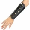 Protège-Bras En Cuir Armguard Pour Tir à L'arc Brun/Noir Adulte Jeunesse Protection En Cuir Protège-Bras Protecteur Bracelet Costume Pour Arc Classique Tir Chasse Triomphe, Réglable（Noir） -Protection des voies respiratoires Soldes 50949668 1