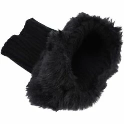 Guêtres Courtes Hiver Jambière Legging Chaud Chaussettes Mi-montante Triomphe Tricoté Crochet Thermique Bas Jambières Collants Sous Bottines Fausse Fourrure Chaussette De Bottes Elastique Manche De Jambe -Protection des voies respiratoires Soldes 50949670 3