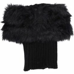 Guêtres Courtes Hiver Jambière Legging Chaud Chaussettes Mi-montante Triomphe Tricoté Crochet Thermique Bas Jambières Collants Sous Bottines Fausse Fourrure Chaussette De Bottes Elastique Manche De Jambe -Protection des voies respiratoires Soldes 50949670 5