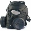 BRIDAY Masque Paintball Ventilé Masque De Protection Airsoft Avec Double Ventilateur Turbo Noir 1 BRIDAY Masque Paintball Ventilé Masque De Protection Airsoft Avec Double Ventilateur Turbo Noir -Protection des voies respiratoires Soldes 51013423 1