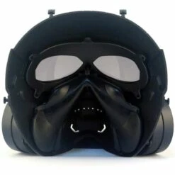 BRIDAY Masque Paintball Ventilé Masque De Protection Airsoft Avec Double Ventilateur Turbo Noir -Protection des voies respiratoires Soldes 51013423 3