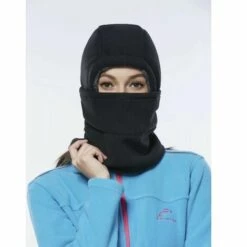 Adulte Cagoule Tour De Cou Hiver Epaissir Balaclavas De Masque Super Chaud En Laine Hommes Femmes Thermique Polaire Chapeau Anti-Vent Activités De Plein Air Pour Ski Snowboard Moto Chasse（Noir）, Fontainebleau -Protection des voies respiratoires Soldes 51211868 4
