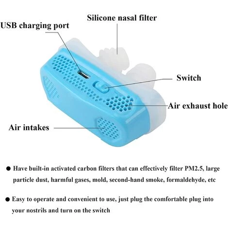ZHUOXUAN Dispositifs Anti-Ronflement, Dilatateur Nasal, Traitement Anti Ronflements Pour Stop Ronflement, Pour Un Sommeil Confortable 6 ZHUOXUAN Dispositifs Anti-Ronflement, Dilatateur Nasal, Traitement Anti Ronflements Pour Stop Ronflement, Pour Un Sommeil Confortable – Image 4