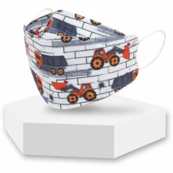 ZHUOXUAN Masque KF94, 50 Pièces Masques Imprimé Filtrant , 4 Couches De Protection Respirant D