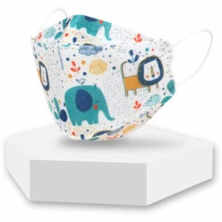 ZHUOXUAN Masque KF94, 50 Pièces Masques Imprimé Filtrant , 4 Couches De Protection Respirant K