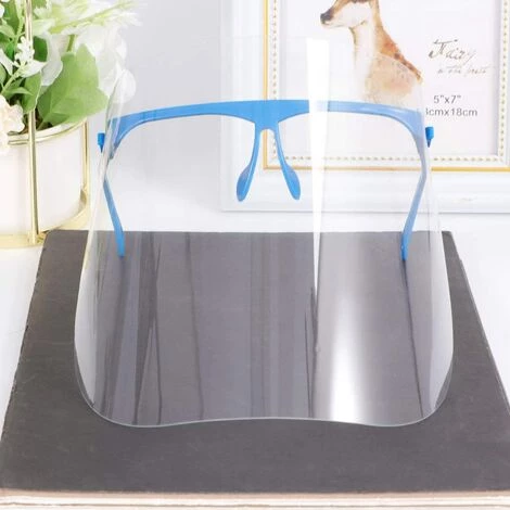 LITZEE Écran Facial Transparent Écran Facial Tout Usage Masque De Protection Des Yeux Et De La Tête Lunettes De Protection Anti-Salive 6 LITZEE Écran Facial Transparent Écran Facial Tout Usage Masque De Protection Des Yeux Et De La Tête Lunettes De Protection Anti-Salive – Image 4