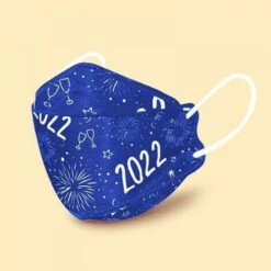 THSINDE 10 Pièces KF94 Propre, Doux Et Confortable, Facile à Respirerbleu