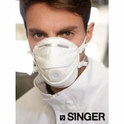 SINGER FRERES Demi-masque Classique Avec Valve. FFP3 NR D. Boîte De 5 Pièces. Singer AUUM30VSL. Taille Unique 7 SINGER FRERES Demi-masque Classique Avec Valve. FFP3 NR D. Boîte De 5 Pièces. Singer AUUM30VSL. Taille Unique -Protection des voies respiratoires Soldes 520576 3