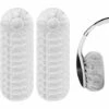 SUPERMARKET 100 Pièces Hygiénique Couvre-Oreillettes Jetables Couvre-Oreillettes Pour Casque Pour La Plupart Des Écouteurs Avec Coussinets De 8 à 10 Cm (Blanc)，Superma -Protection des voies respiratoires Soldes 52064639 1