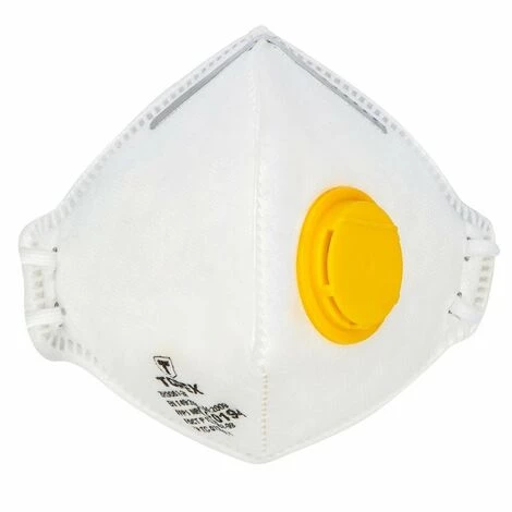 BRICOLINE Masque Anti-poussière Avec 1 Valve FFP1 3 BRICOLINE Masque Anti-poussière Avec 1 Valve FFP1