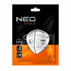 BRICOLINE Masque Pliant FFP2, Valve, 5 Pièces, CE -Protection des voies respiratoires Soldes 52659507 4