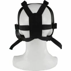 THSINDE Masque Airsoft Paintball CS Masque Facial Anti-buée Factice Avec Double Ventilateur Turbo Lentille Transparente NOIR -Protection des voies respiratoires Soldes 52675350 3