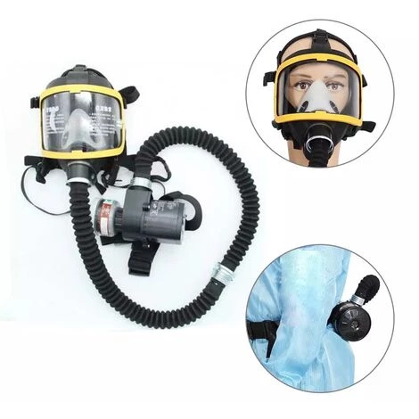 M-E Masque électrique De Protection, Système De Respirateur à Masque à Gaz Intégral Alimenté En Air à Débit Constant électrique, Fournitures De Sécurité 5 M-E Masque électrique De Protection, Système De Respirateur à Masque à Gaz Intégral Alimenté En Air à Débit Constant électrique, Fournitures De Sécurité – Image 3