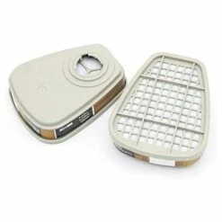 ELLE 6800 Masque à Gaz Peinture En Aérosol Pesticide Chimique Décoration Anti-poussière Silicone -Protection des voies respiratoires Soldes 52974304 5