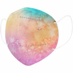 THSINDE Masques Faciaux Jetables Masques Faciaux Adultes Imprimés Respirants Ultra Confortables à Trois Couches, Paquet De 10numéro 1