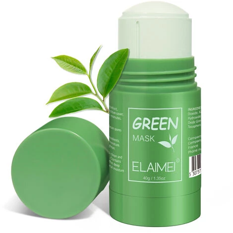 CADEAUX Masque Facial Purifiant Argile Nettoyant En Profondeur Contrôle De L'huile Masque Solide Anti-acné, Hydratant Dissolvant De Points Noirs Masque Facial Réparateur Et Rétrécissant Les Pores (vert) 3 CADEAUX Masque Facial Purifiant Argile Nettoyant En Profondeur Contrôle De L'huile Masque Solide Anti-acné, Hydratant Dissolvant De Points Noirs Masque Facial Réparateur Et Rétrécissant Les Pores (vert)