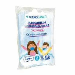 JARDIBRICODECO Sac Masque Chirurgical Bleu 10 Unités Pour Enfants