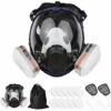 SUPERSELLER Respirateur Intégral Réutilisable Couverture Intégrale 16 En 1 Couverture De Gaz Respirateur à Vapeur Organique Large Champ De Vision Pour La Peinture, Le Polissage, Le Soudage Et Autres Protections De Travail - Bleu - Bleu 1 SUPERSELLER Respirateur Intégral Réutilisable Couverture Intégrale 16 En 1 Couverture De Gaz Respirateur à Vapeur Organique Large Champ De Vision Pour La Peinture, Le Polissage, Le Soudage Et Autres Protections De Travail - Bleu - Bleu -Protection des voies respiratoires Soldes 53506539 1