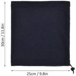 LIFCAUSAL Réglable Polaire Cache-cou Coupe-vent Hiver Chaud Cou Guêtre Visage Masque écharpe Pour Cyclisme Pêche Patinage Course Camping Randonnée -Protection des voies respiratoires Soldes 53564309 4