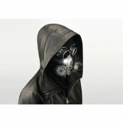 THSINDE Masque Rétro Steampunk Pour Halloween, Fête D'horreur Et Cosplay, Lunettes Steampunk à Gaz, Lunettes De Cosplay, Accessoires Gothiques, Anti-buée Gris 8 THSINDE Masque Rétro Steampunk Pour Halloween, Fête D'horreur Et Cosplay, Lunettes Steampunk à Gaz, Lunettes De Cosplay, Accessoires Gothiques, Anti-buée Gris -Protection des voies respiratoires Soldes 53653617 3
