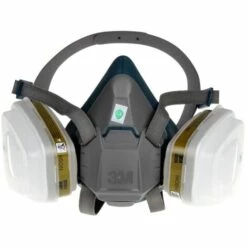 DECKON Demi-masque De Protection Respiratoire Pour Produits Chimiques, Gaz, Vapeurs