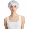 Bonnets Chapeau Unisexe Jetable Résille Filet Aux Cheveux Pour Travailler Cuisine Usine Atelier Triomphe 10 Pcs